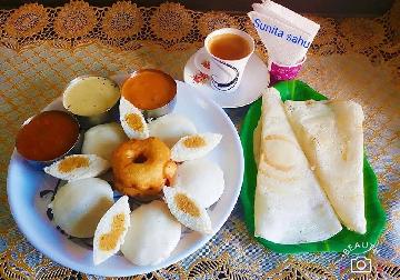 South Indian Breakfast Platter