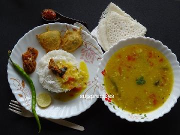 Mixed Dal Varan or Mixed Split Lentils Curry