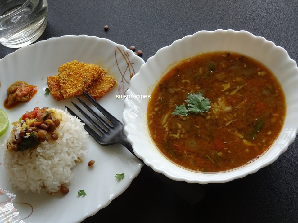 Masoor Amti (Whole Red Lentils Curry)