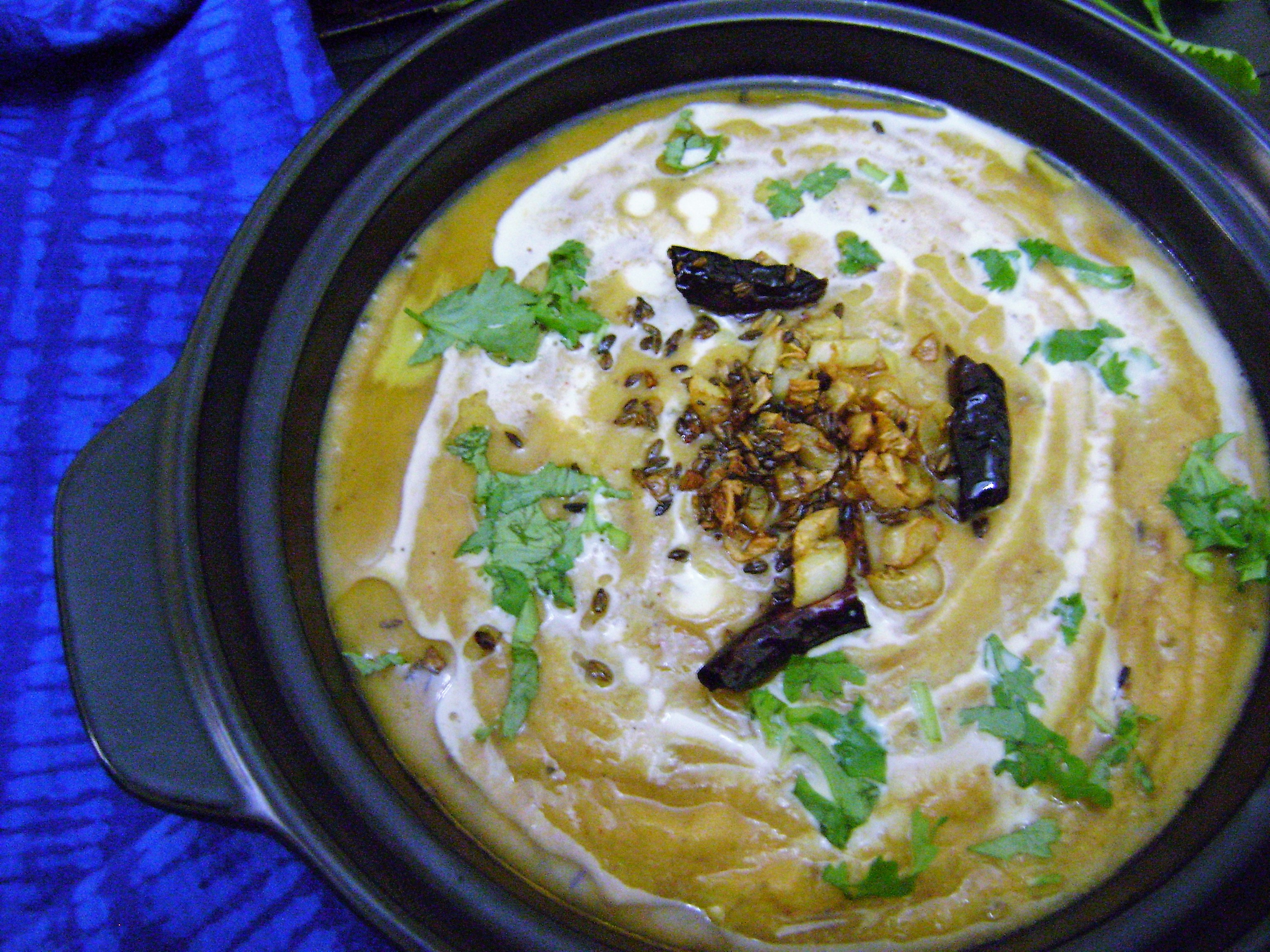 Sultani Dal (Traditional Mughlai Style Lentil Curry)