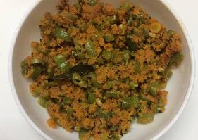 Parapu usili(Traditional south Indian side dish)