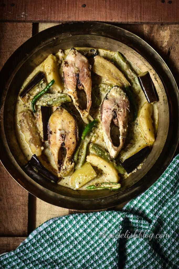 Ilish Shukto (Hilsa Stew With loads of vegetables) 