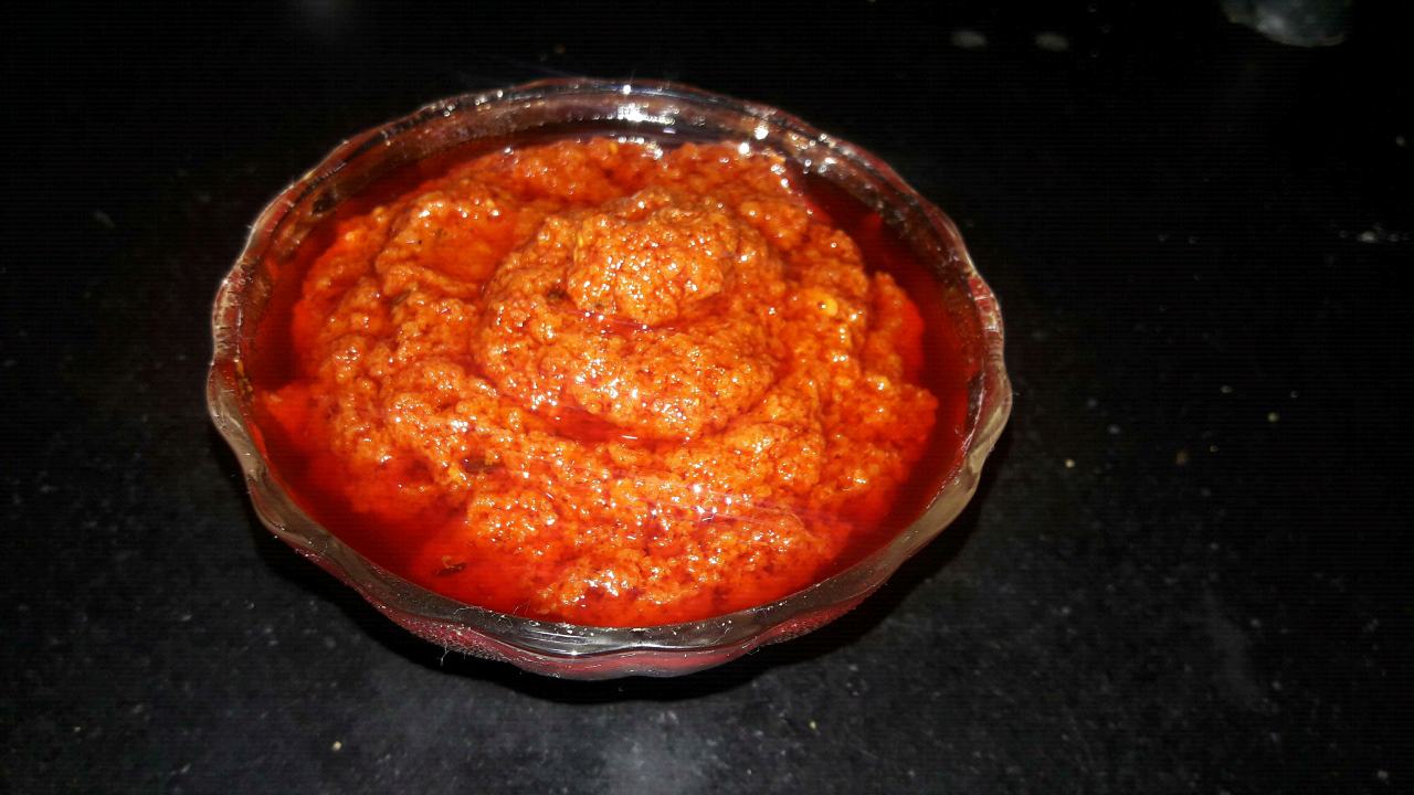 Rajasthani garlic chutney