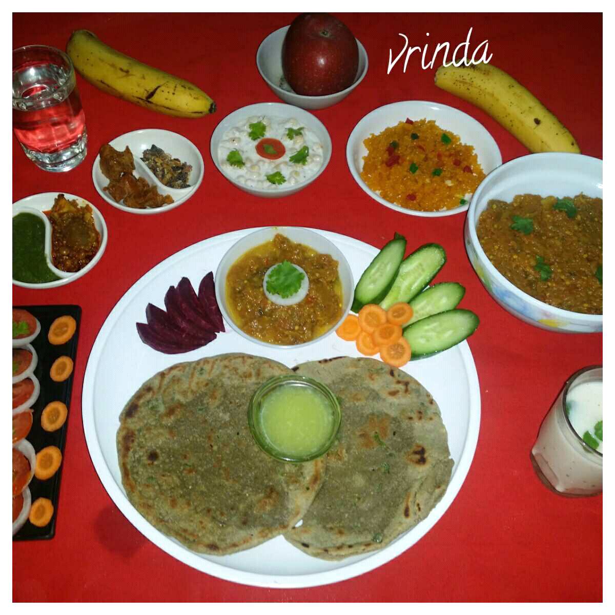 #Traditional Recipes - Kathiawadi Platter