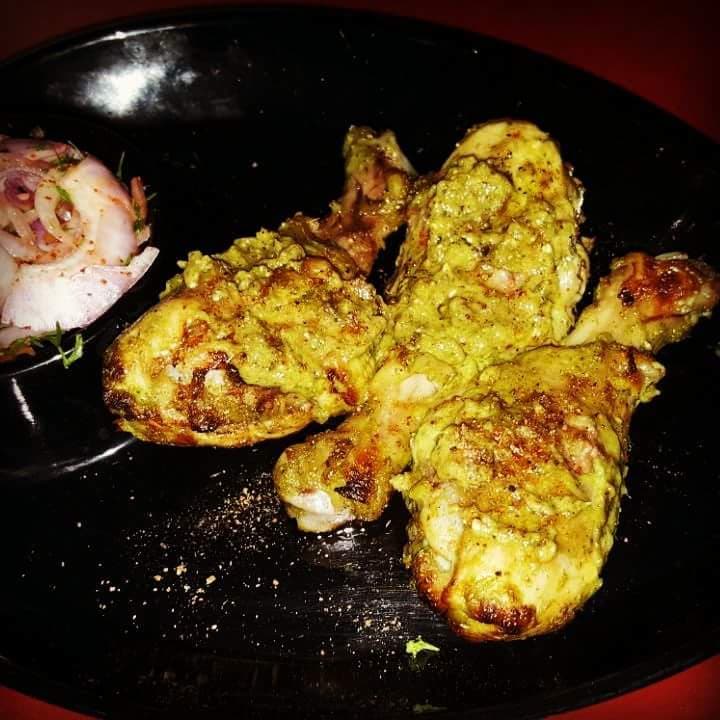 White  Tandoori chicken