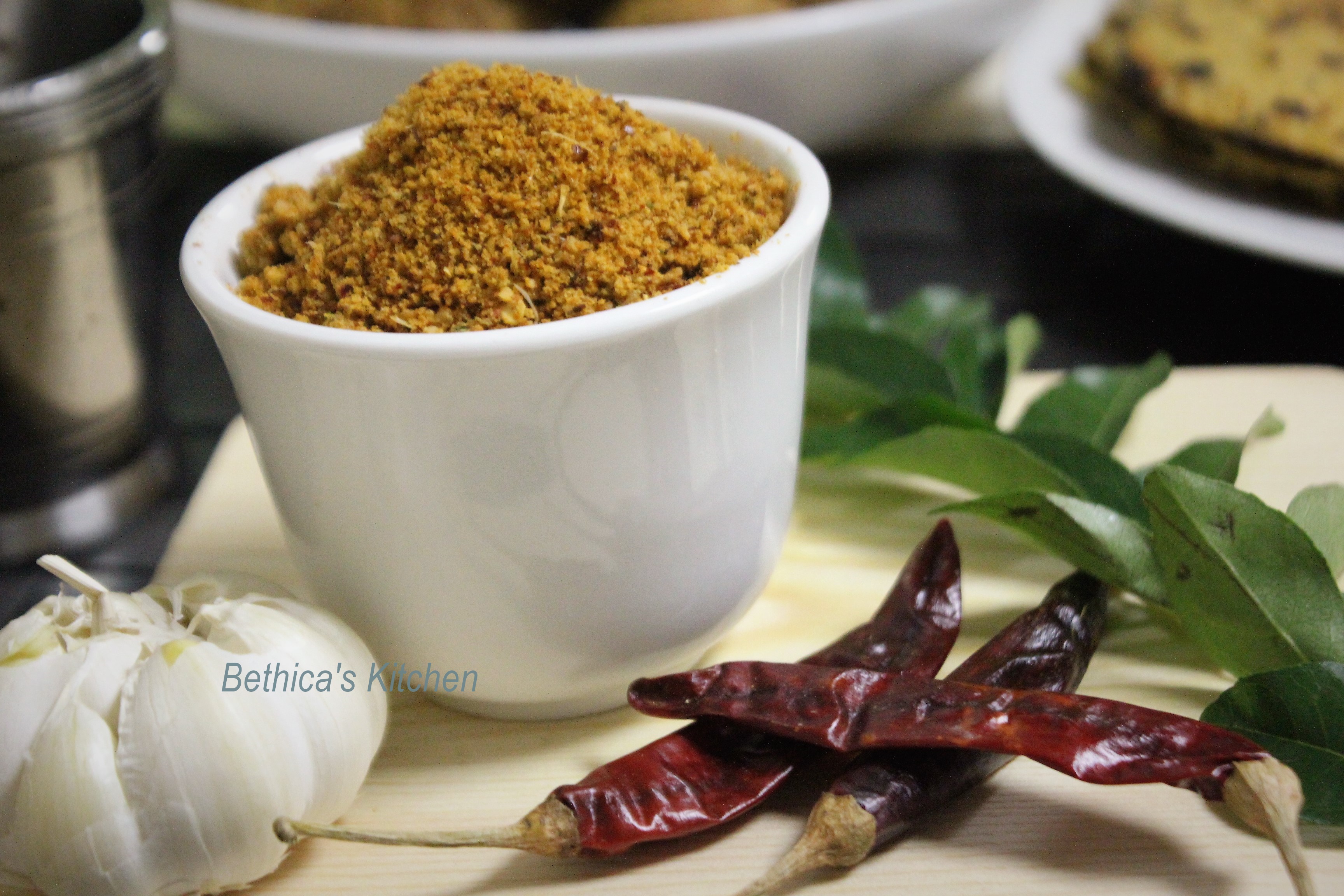 Nalla Karam Podi (Traditional Hyderabadi / Andhra Style Gun Powder