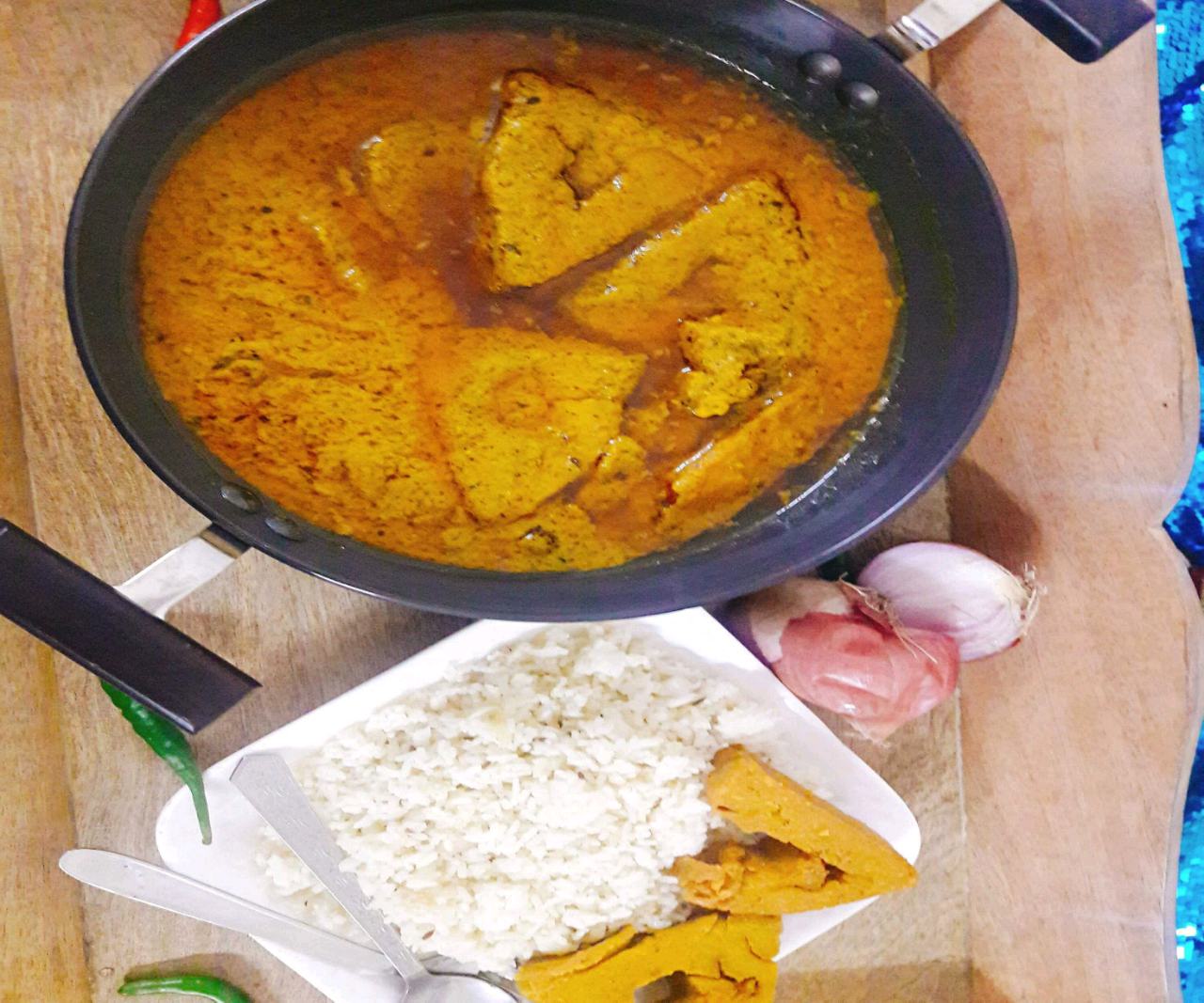 Chettinad Veg fish Curry /Saiva Meen Khuzambhu