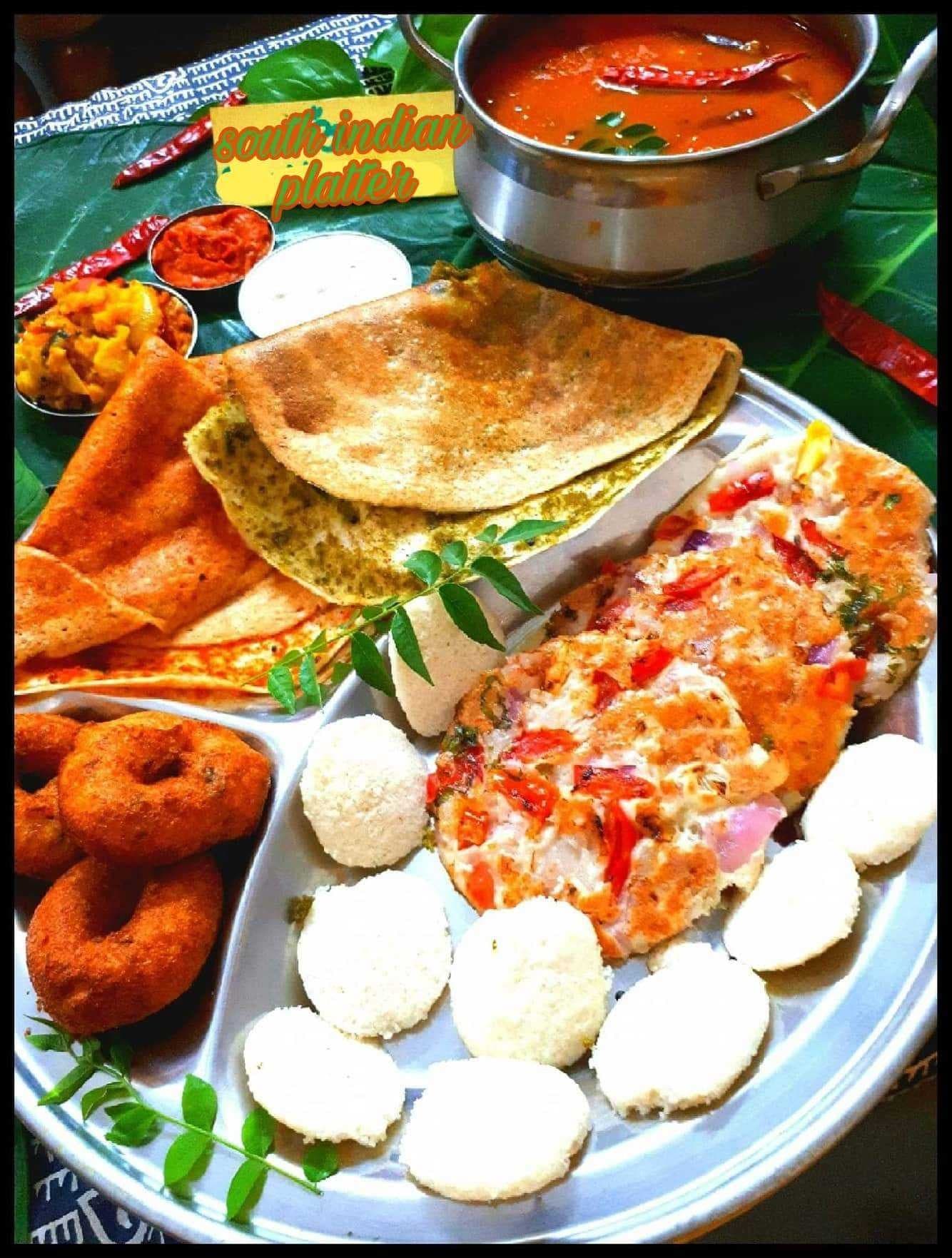 Basic South Indian Platter