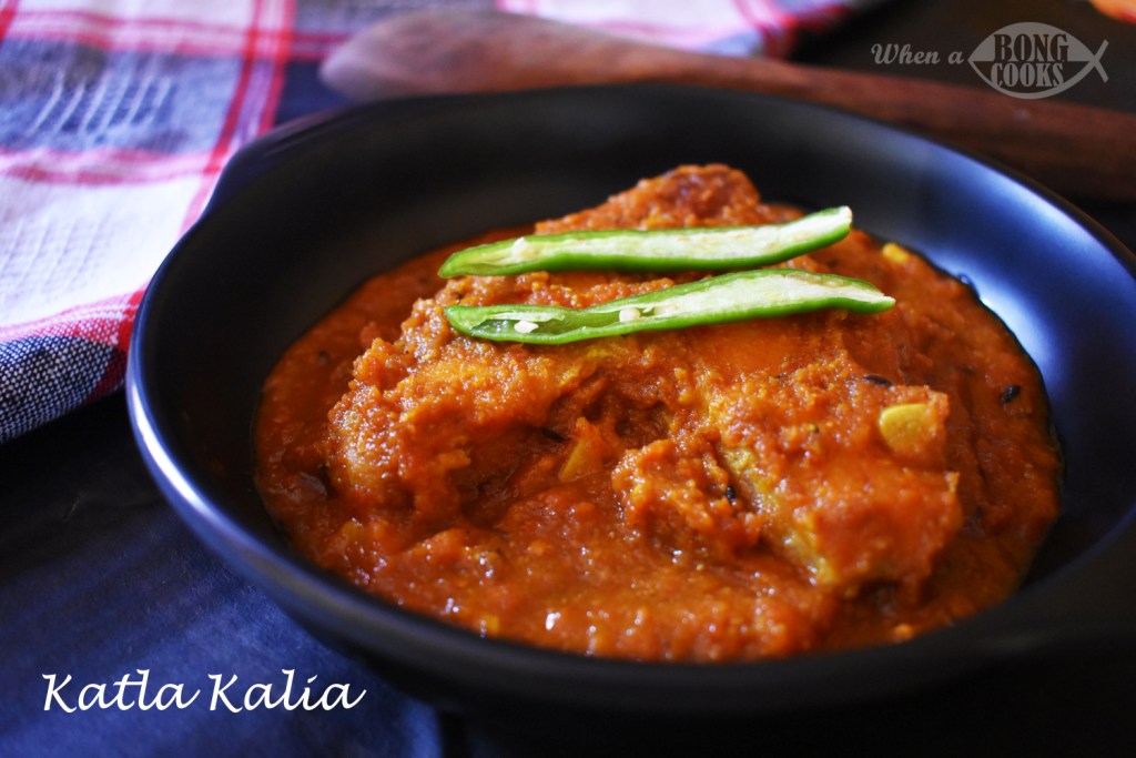 Katla Macher Kalia l Catla Spicy Curry