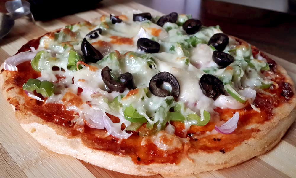 Gluten Free Pizza with Lentil Crust