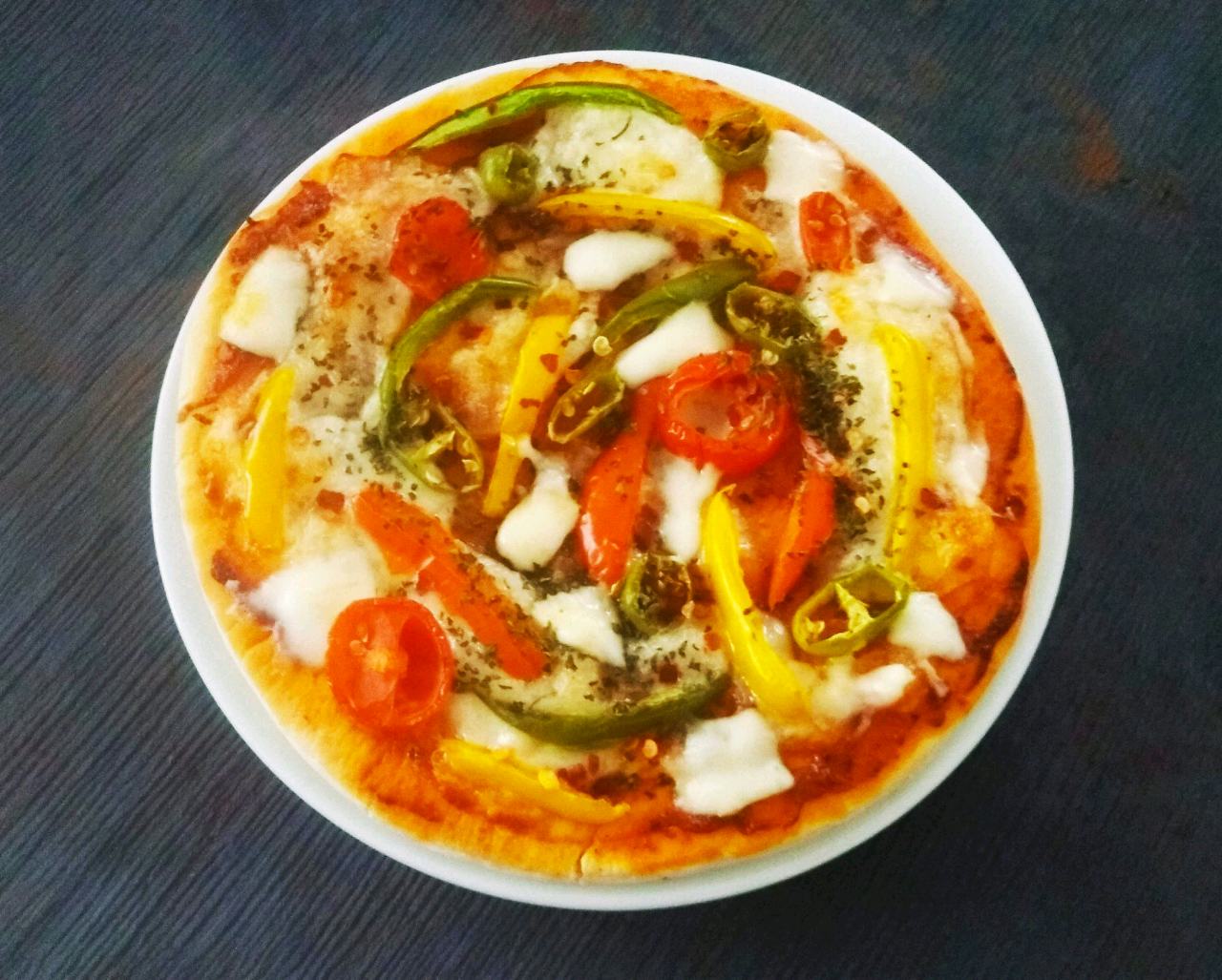 5 Pepper Tawa Pizza