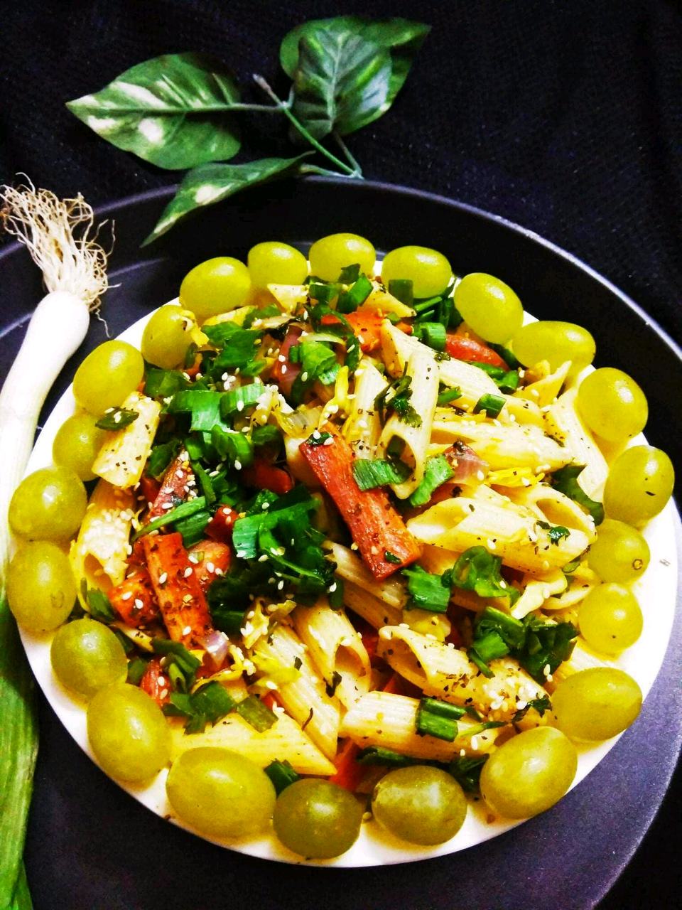 Tossed Baked Veggies With Pasta