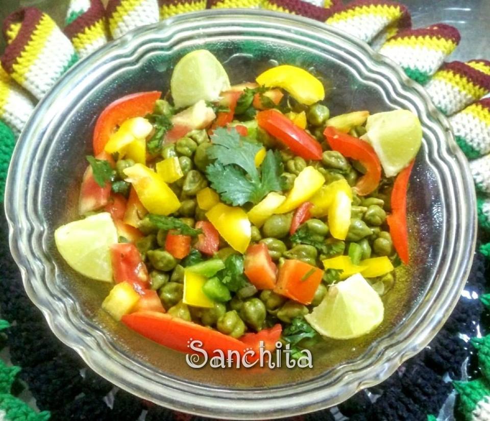 Garbanzo Beans Salad/Hara chholiya salad 