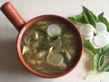 Thenthuk / Tibetan Hand-pulled Noodle Soup 