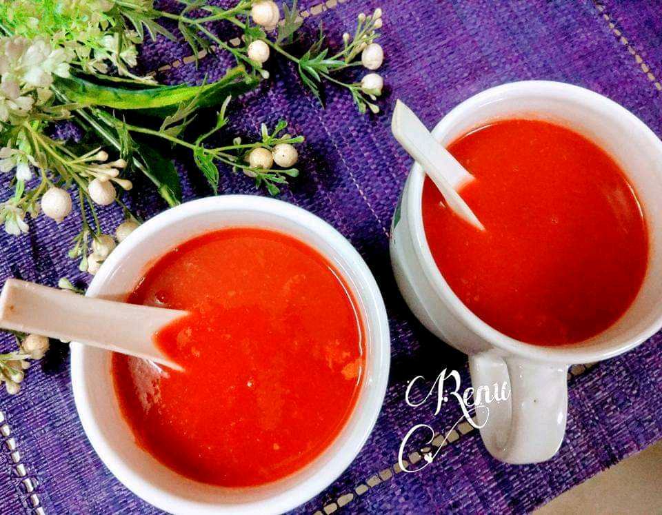 Tomato Beetroot Soup 