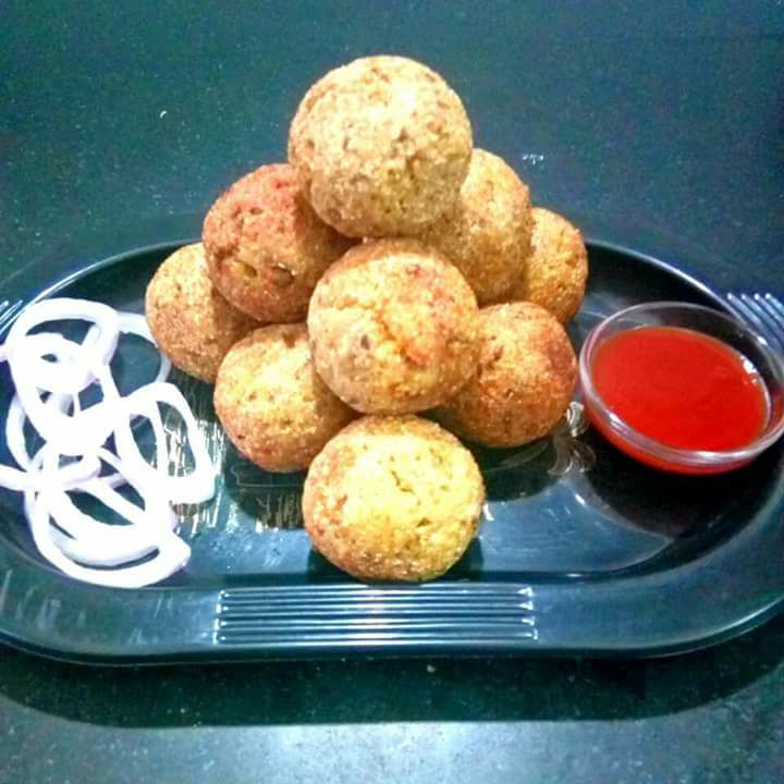 Rice and Dal Fritters