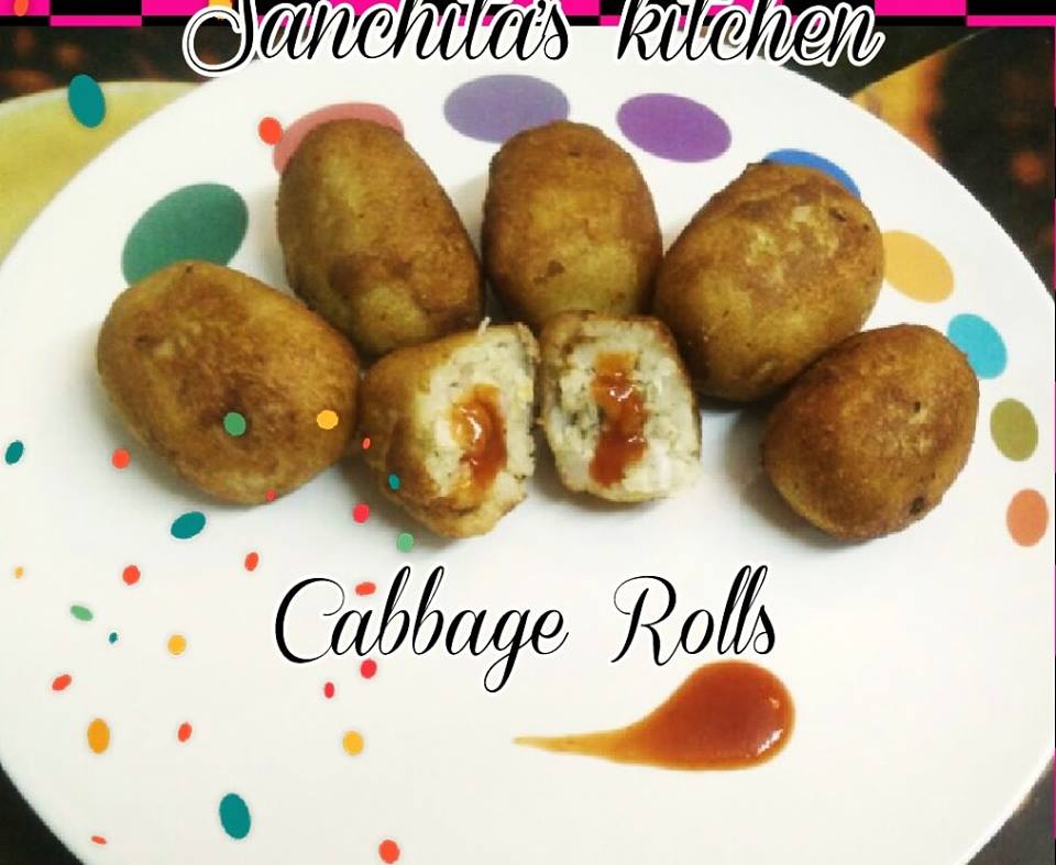 Cabbage cheese rolls