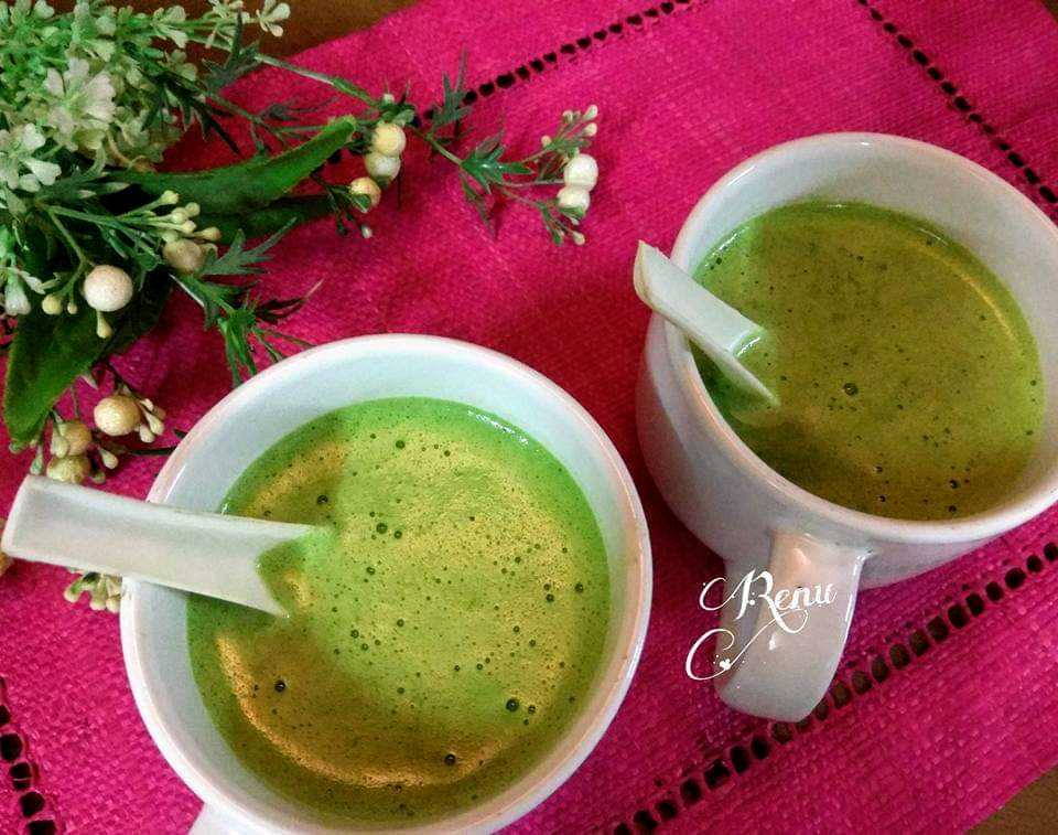 Spinach Oats Soup
