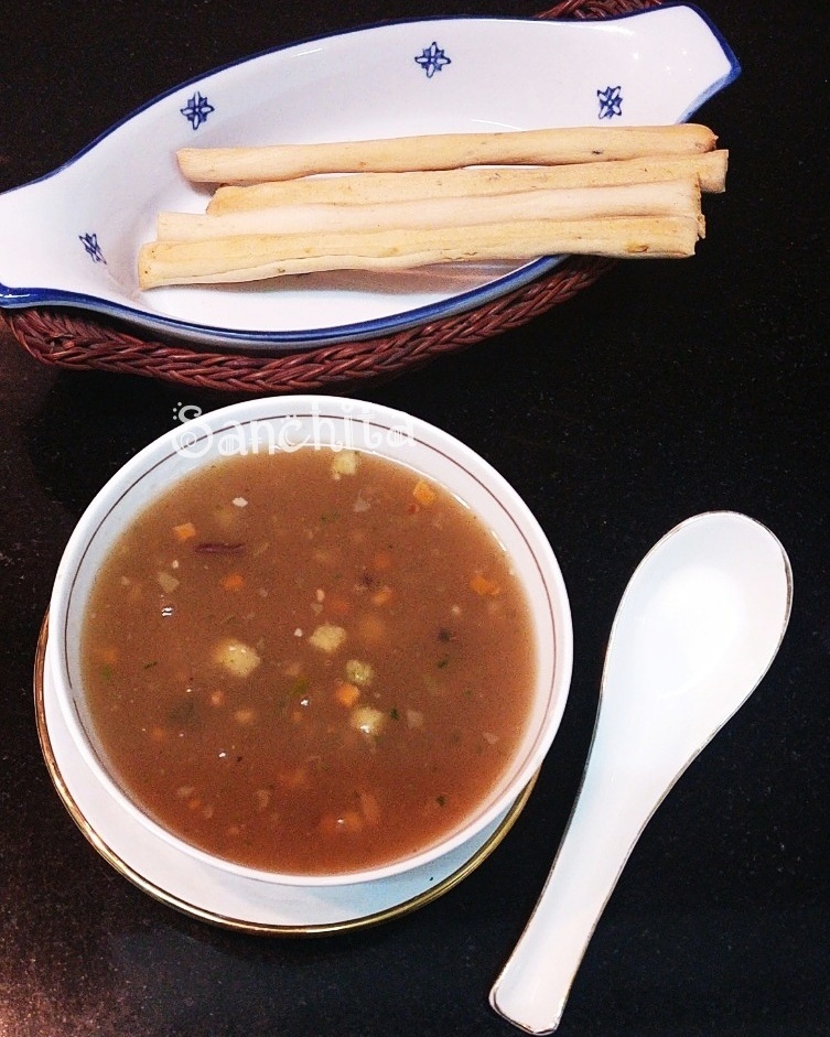 Ragi Almond Vegetable Soup
