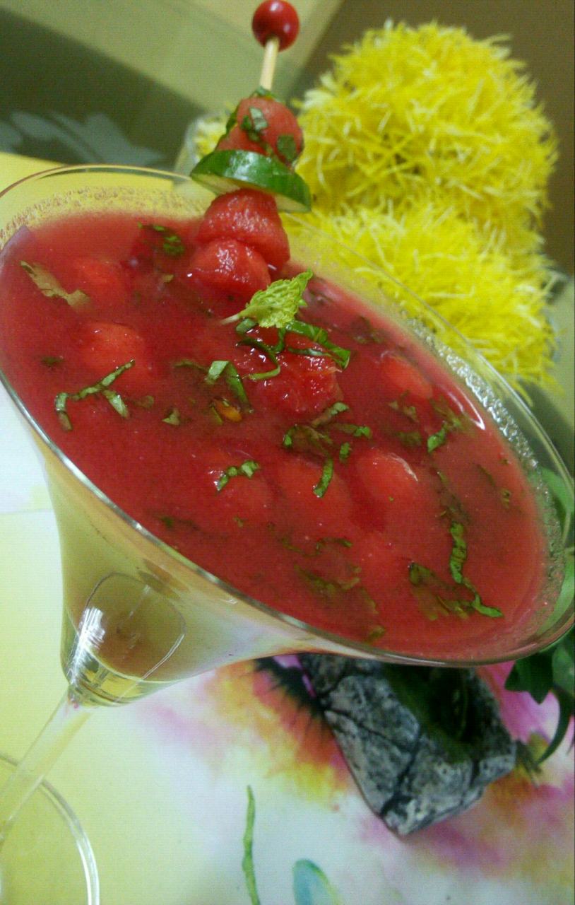 Watermelon Gazpacho Soup