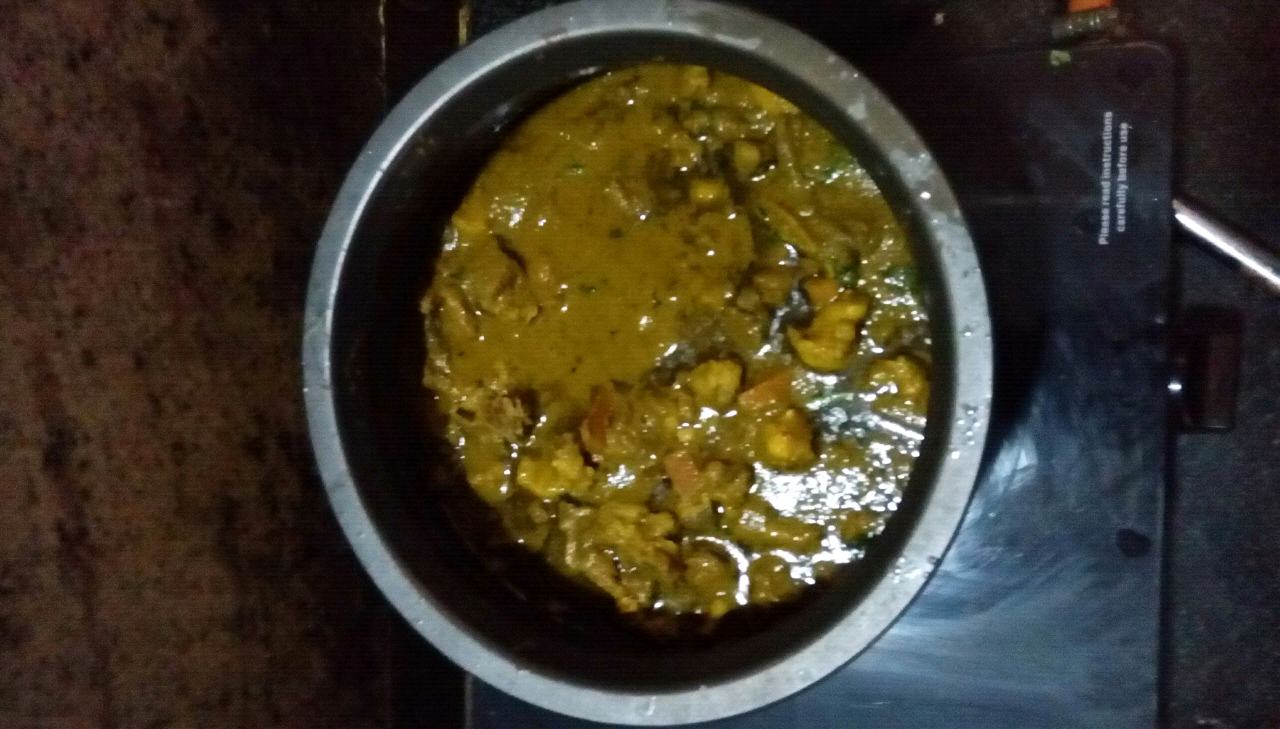 Beef Hara Masala