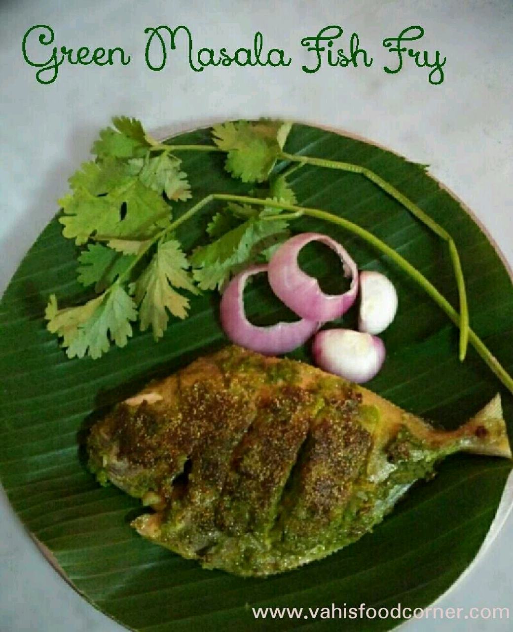 Green Masala Fish Fry 