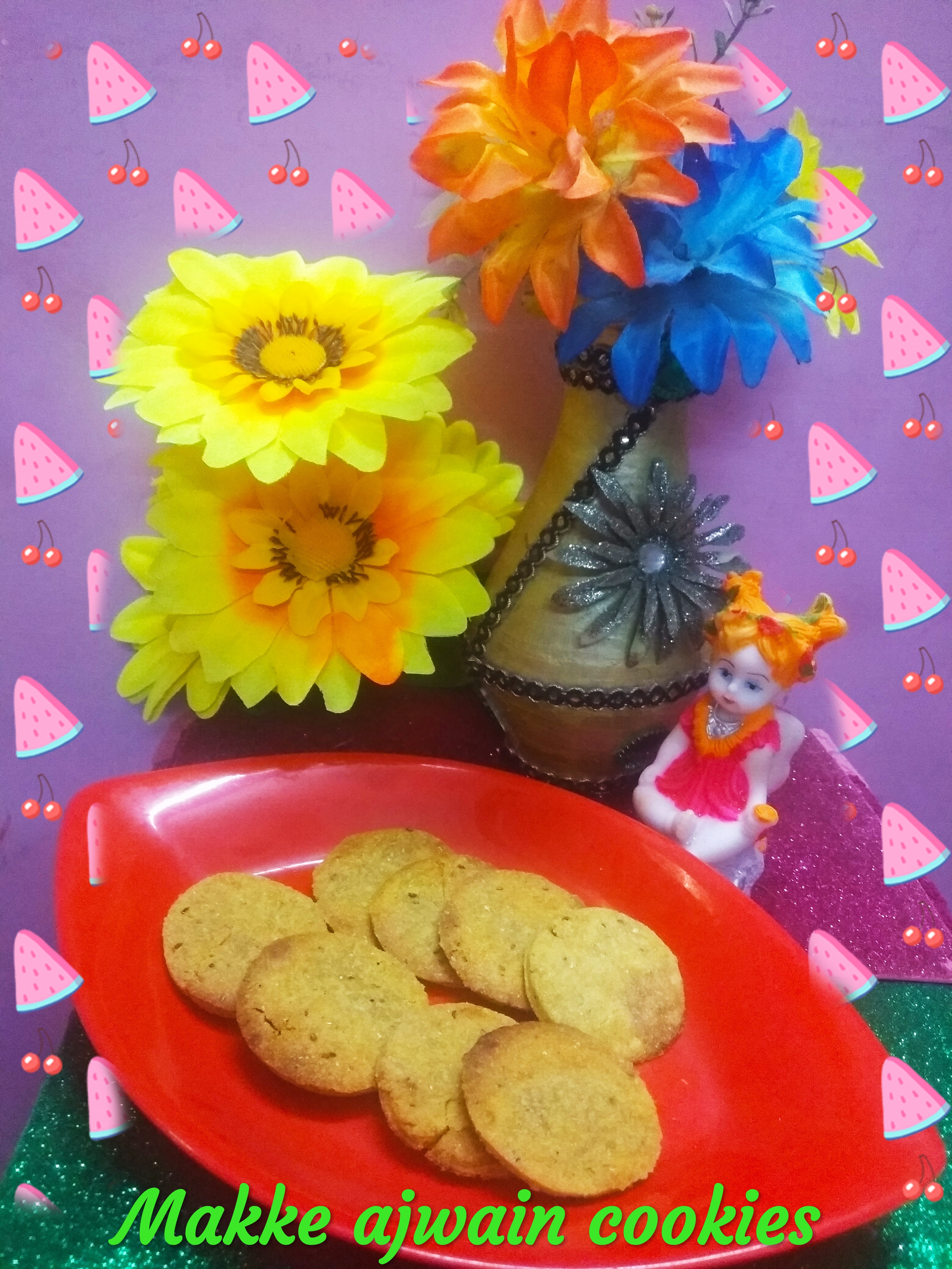 Makke Ajwain Cookies