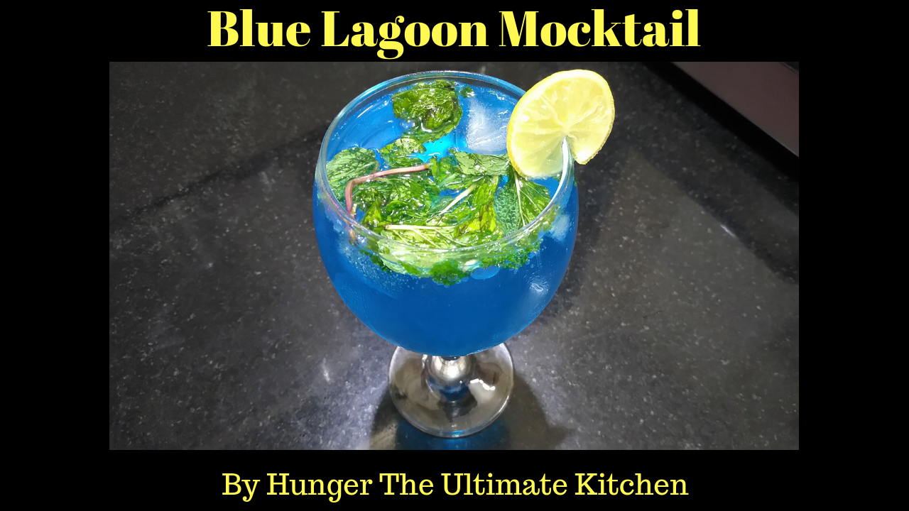 Blue Lagoon Mocktail