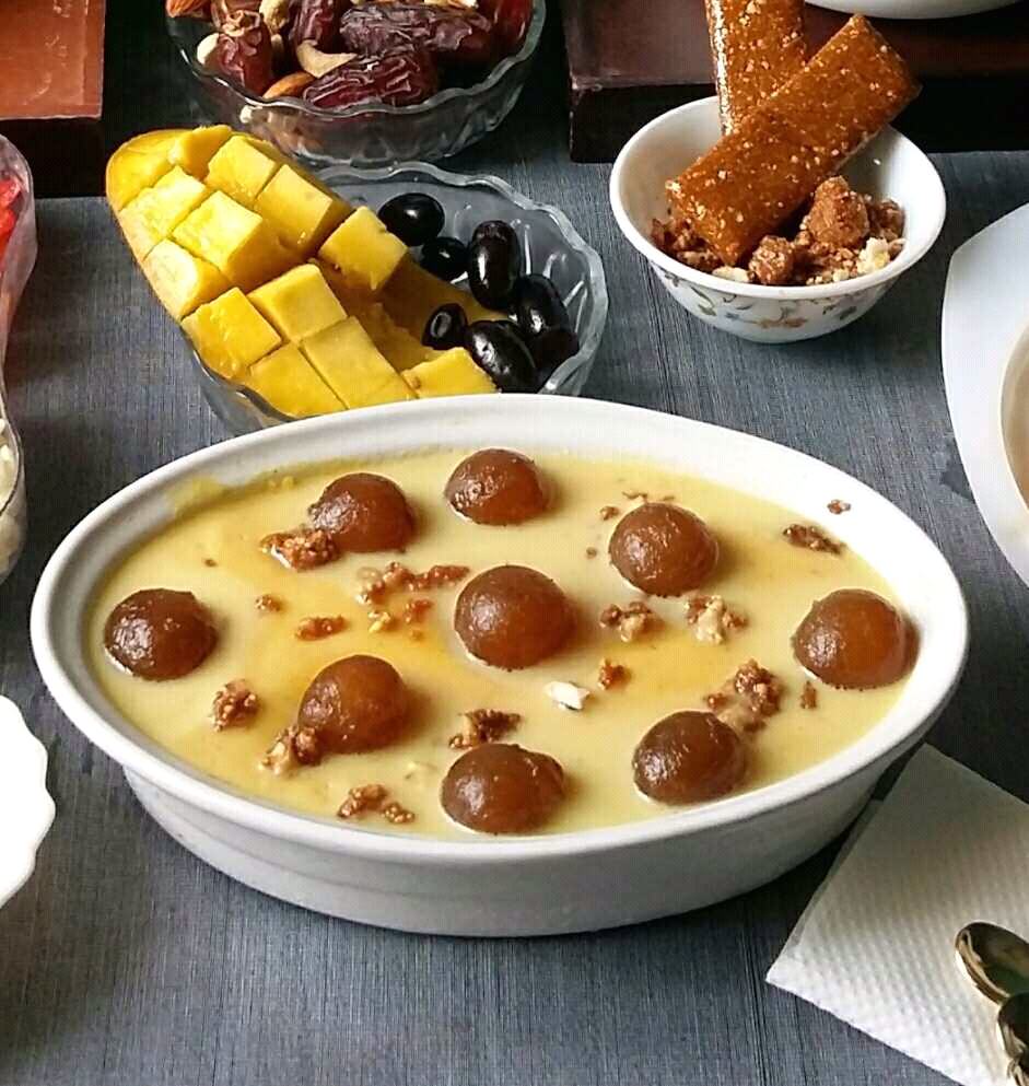 Gulab Jamun Pudding