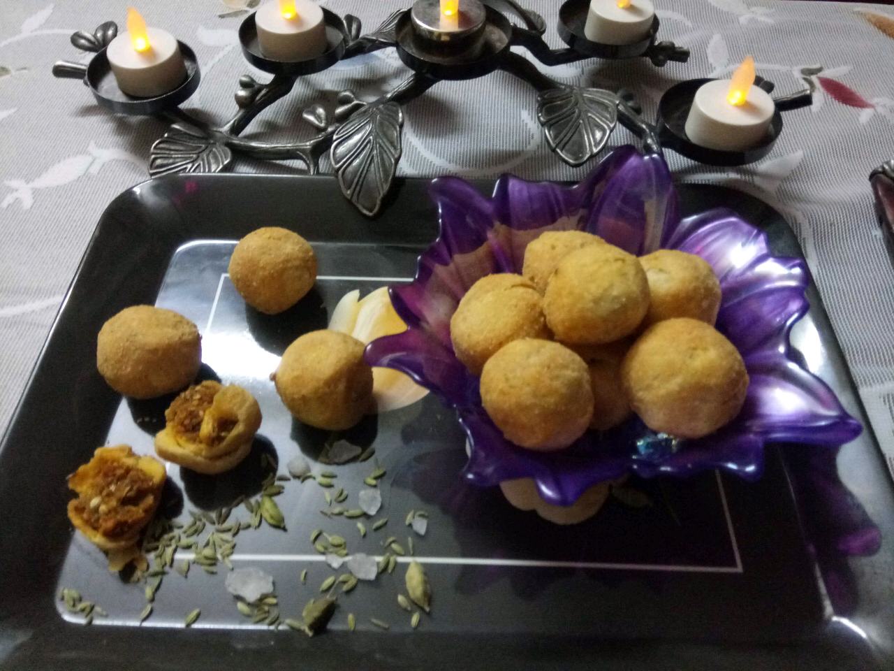 Dry Fruits Mini  Kachori 