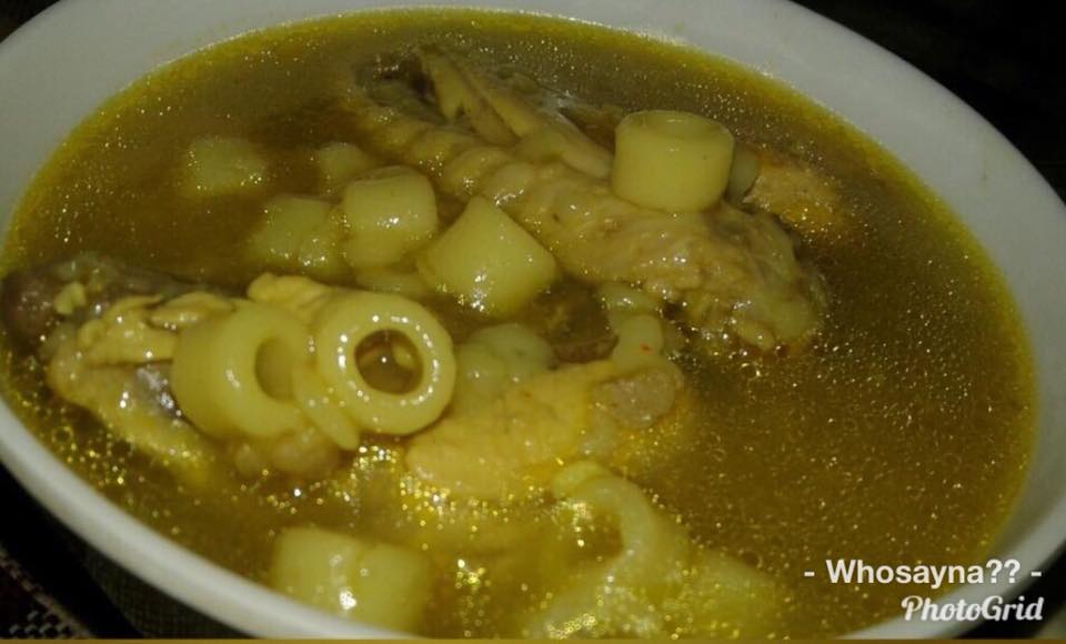 Alni Palni/Soup wid Pasta