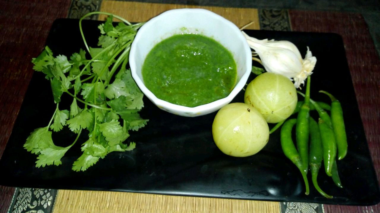 Amla Green Garlic Chutney