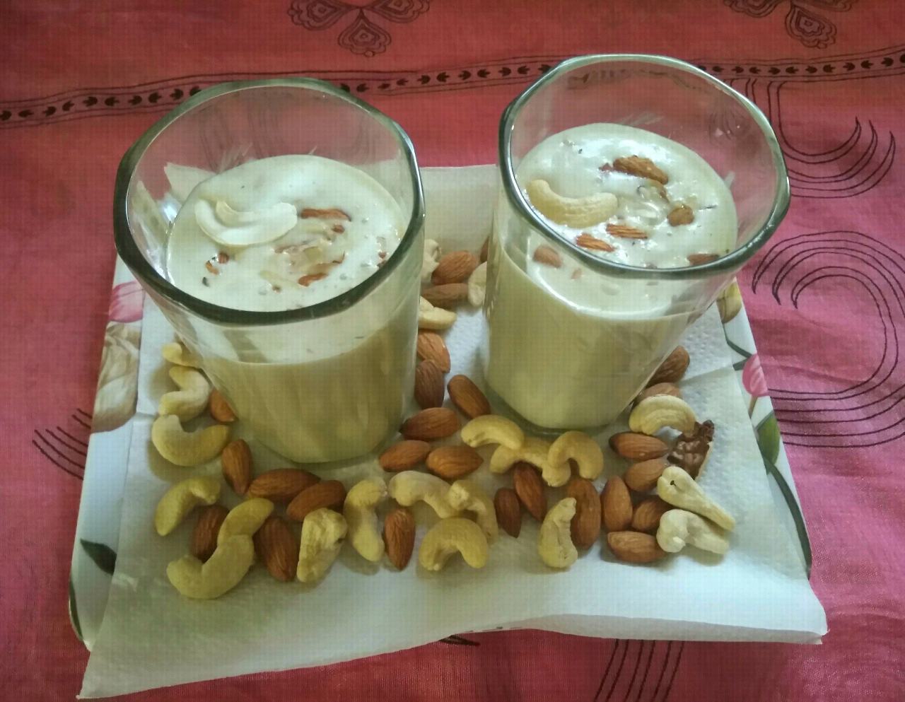 #Quick bites#Post-4#Kaju Katli Milkshake