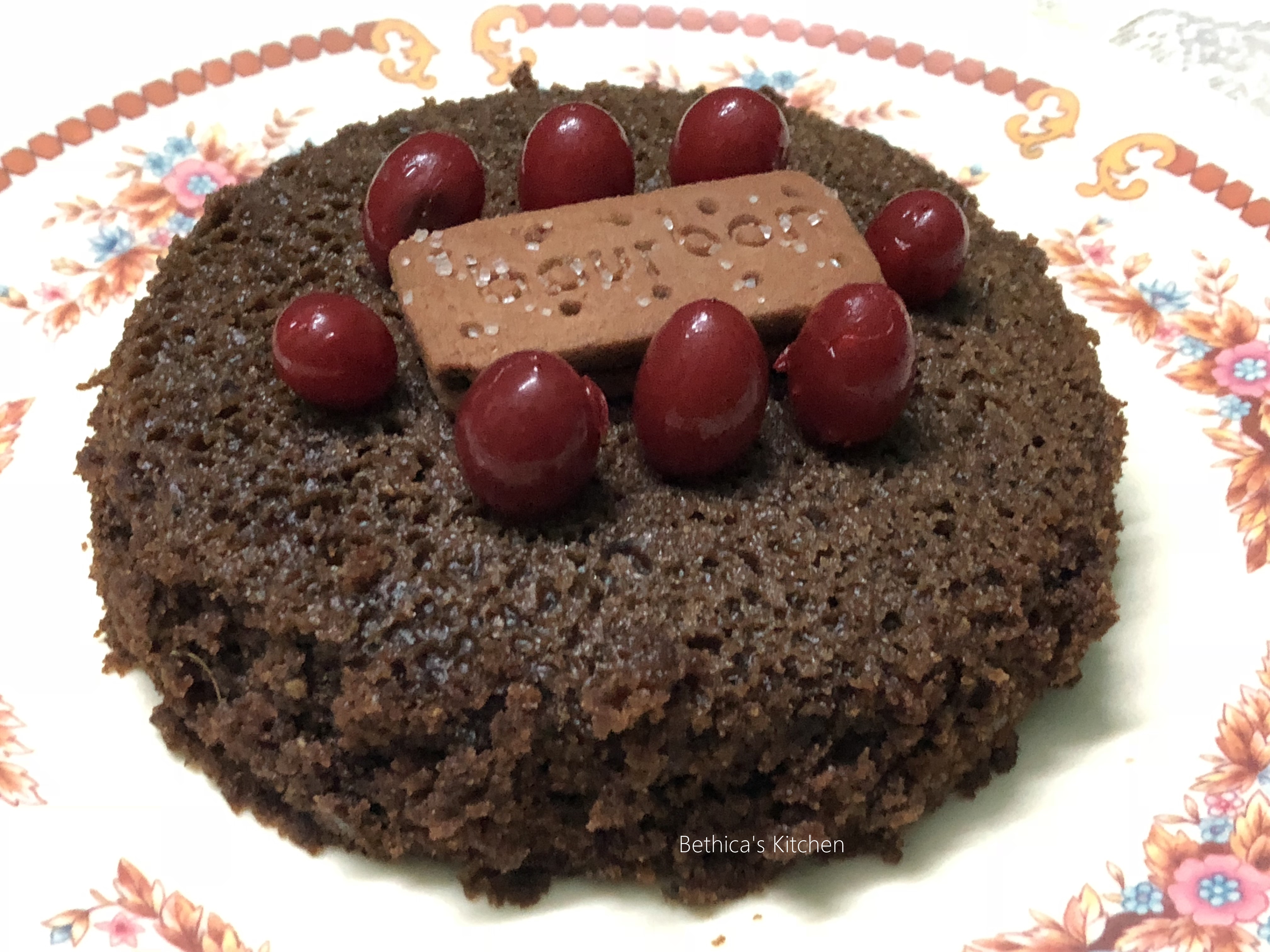 Bourbon Biscuit Cake 