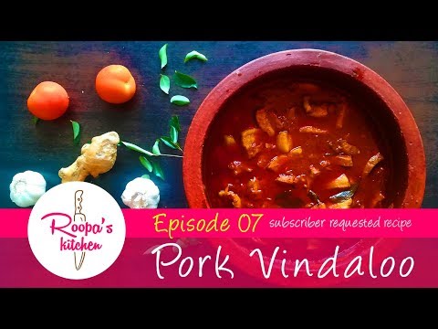Pork Vindaloo / Panni / Pig | Meat | Spicy Curry