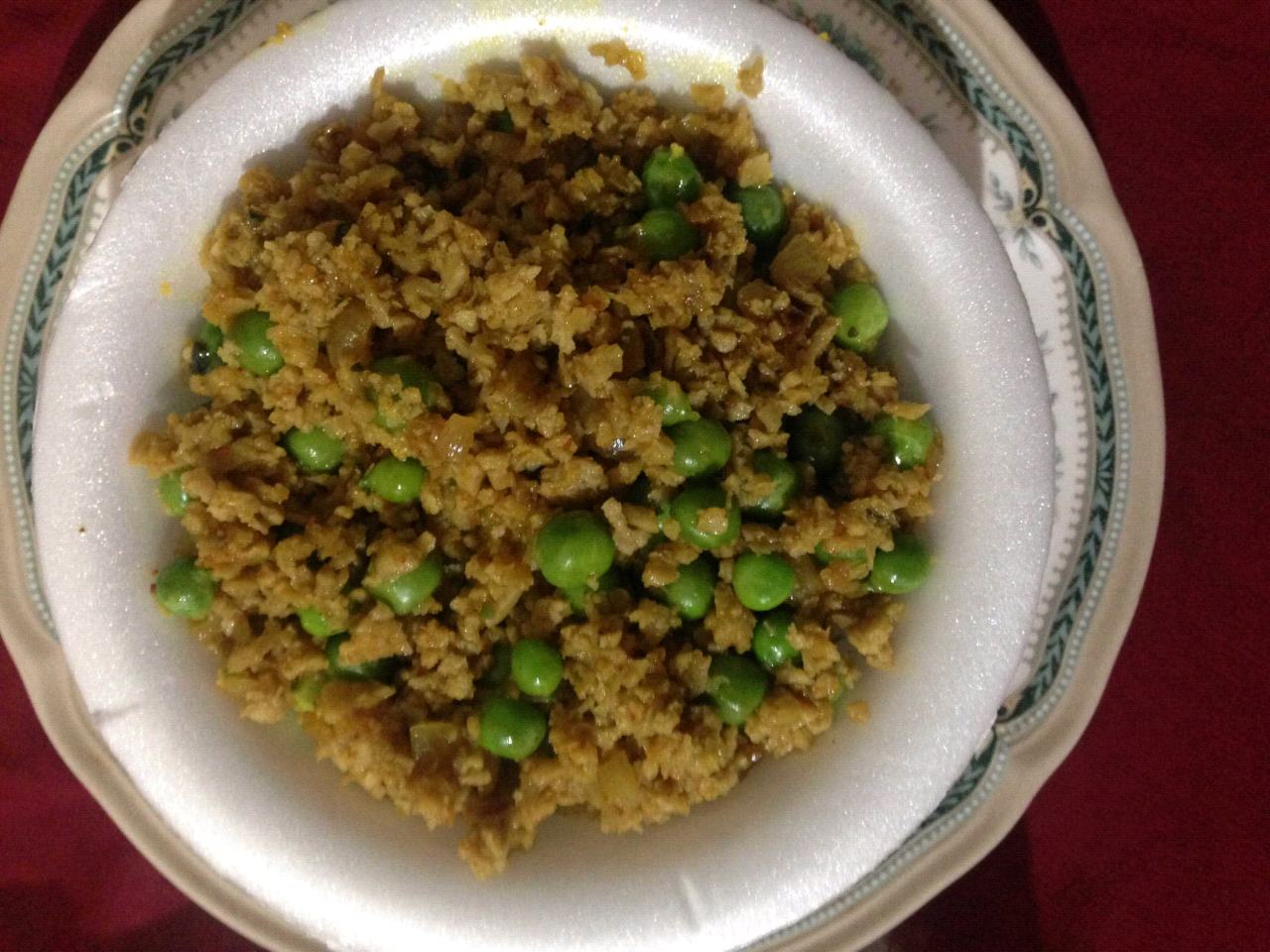 Fat Free Soya Granules with Peas "Health no Compromise"