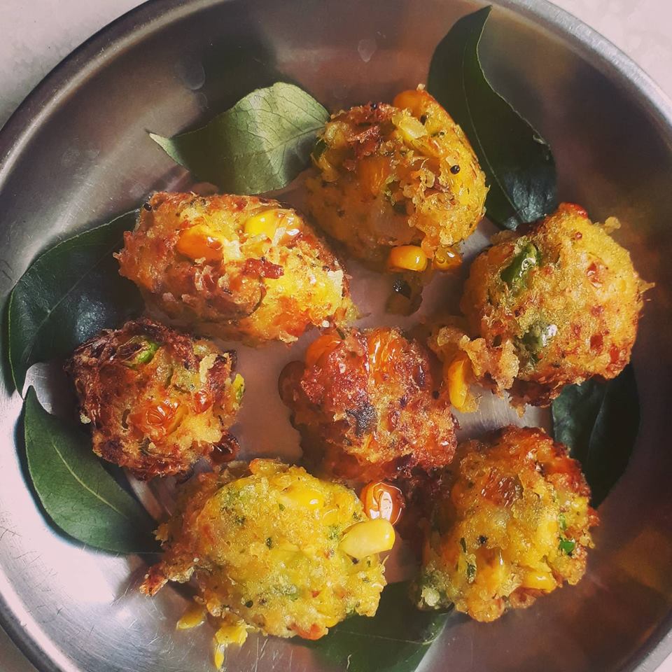 Sweetcorn pakoda