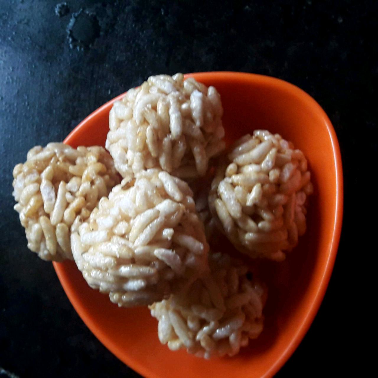 பொரி உருண்டை/Puffed Rice Balls
