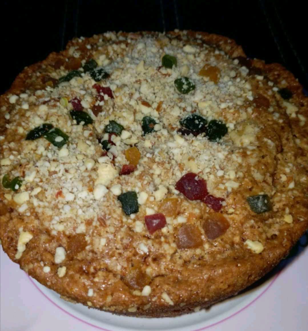 Dryfruit Cake Loaded With Cherries...
