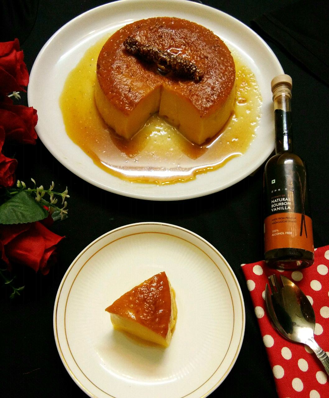  CHRISTMAS SPECIAL EGGLESS CARAMEL CUSTARD PUDDING CAKE WITH DRY FRUIT CHIKKI LOG