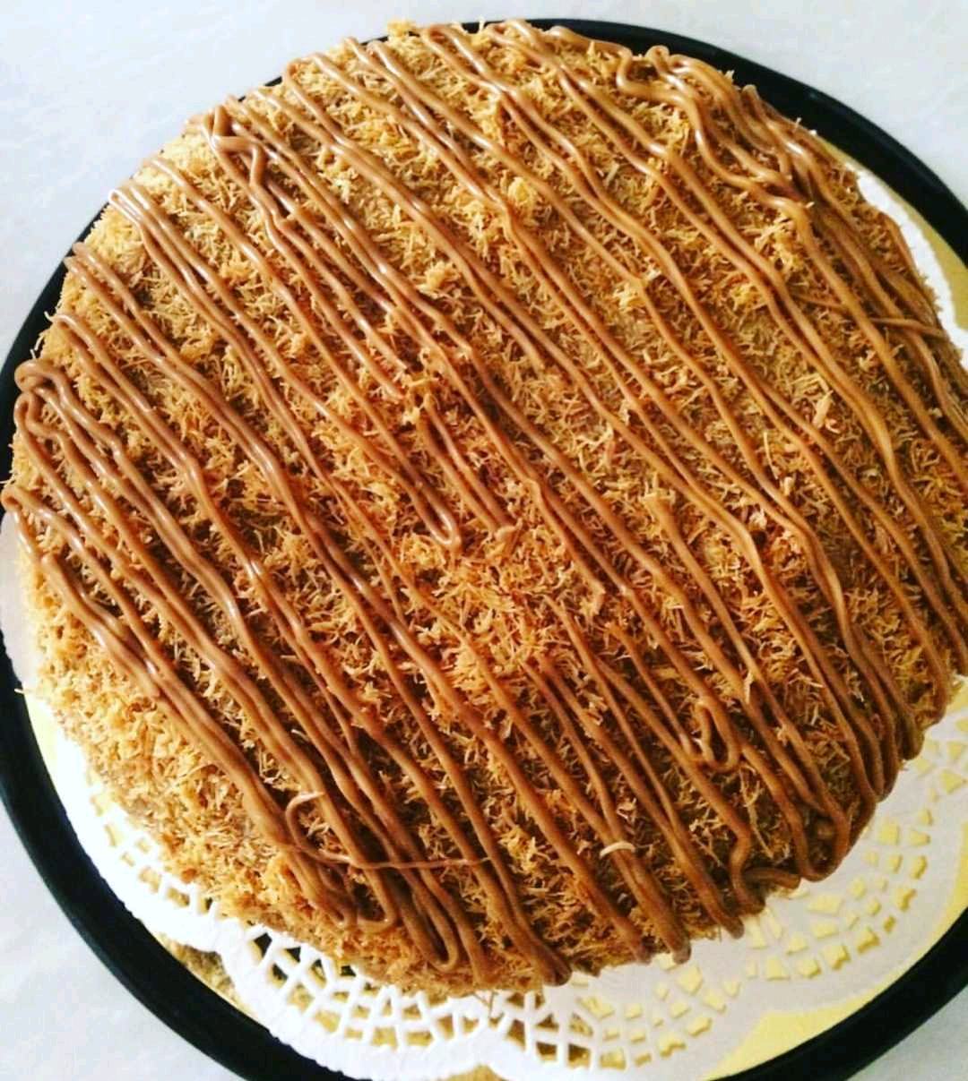 Kunafa Cake