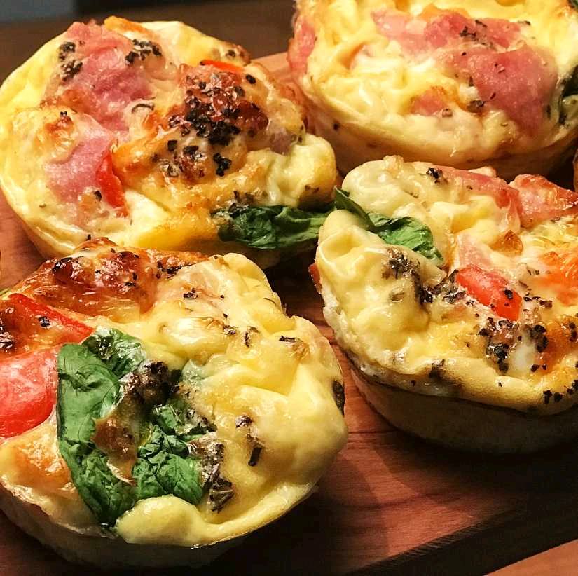Spinach Egg Muffins
