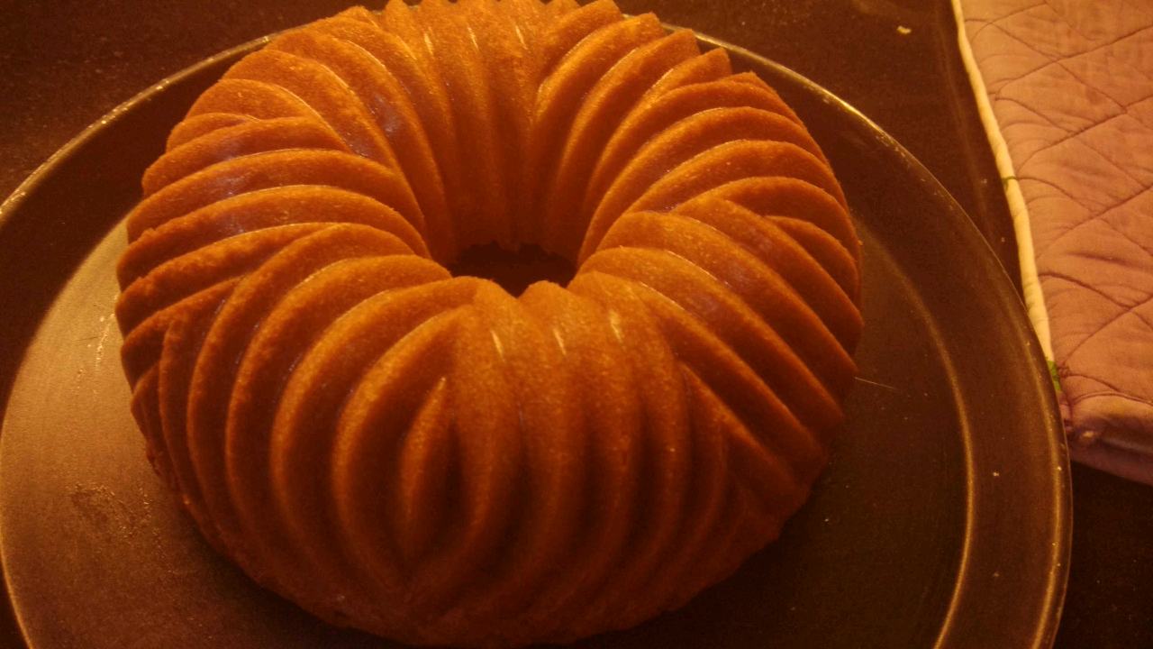 Orange Bubdt cake