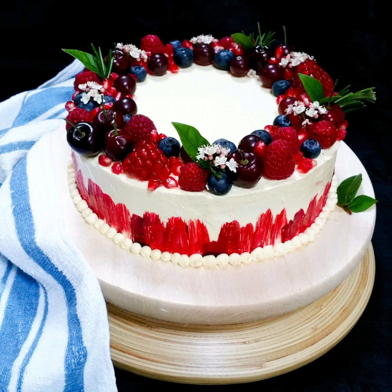 Winter Fruits Cake