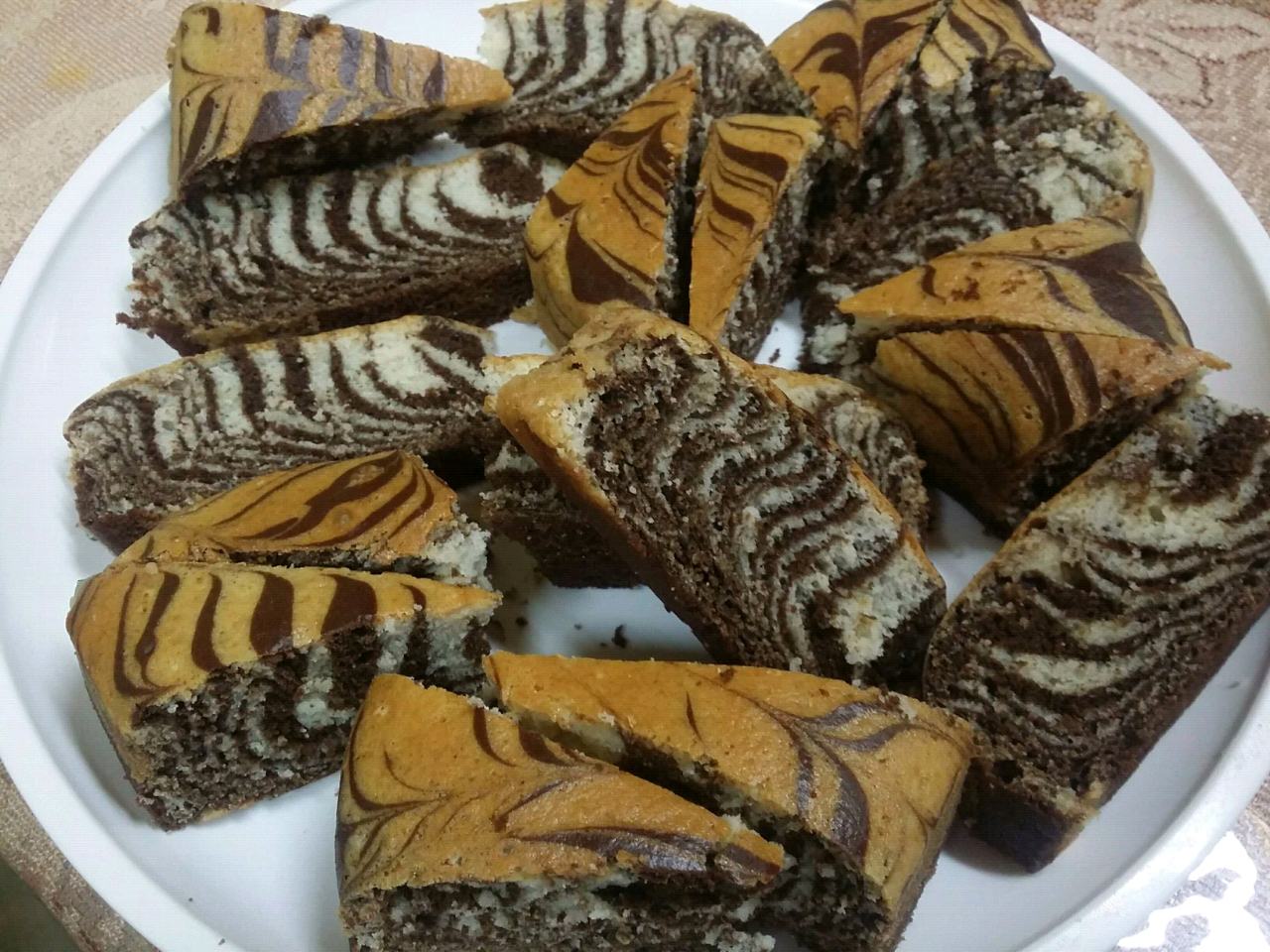 Zebra Cake