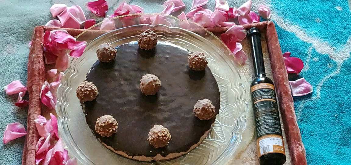 Ferrero Rocher & Nutella Pie Cake