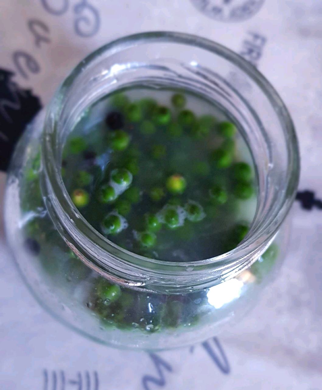 Green Peppercorn In Lemon Brine