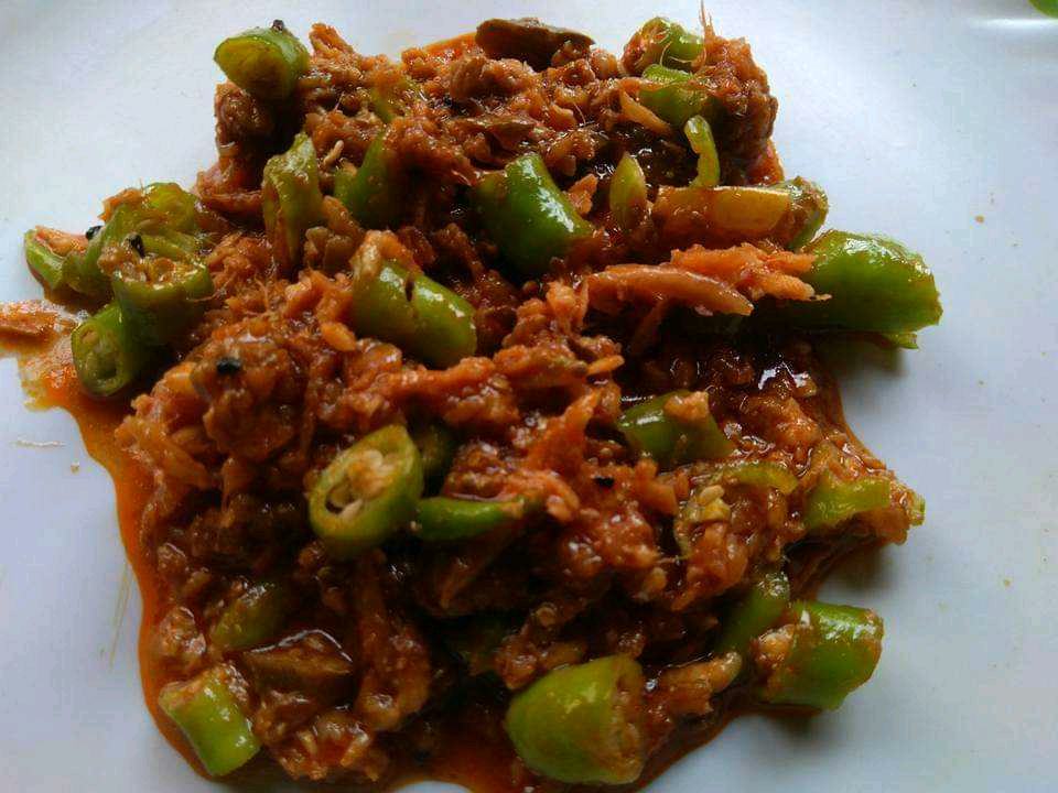 Green Chilli and Ginger Pickle