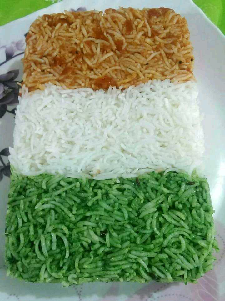 Tricolour Rice 
