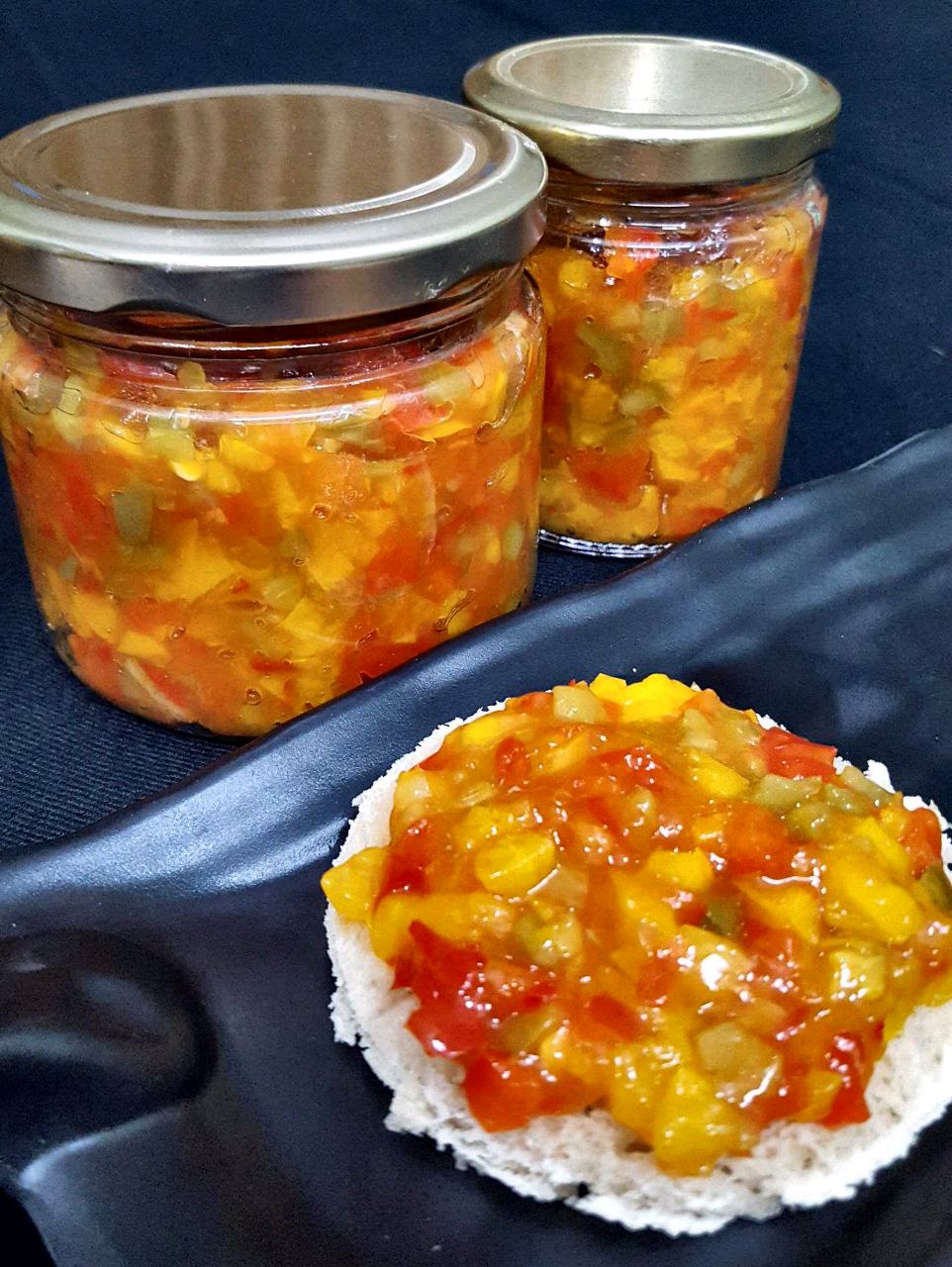 Sweet And Spicy Pepper Jam